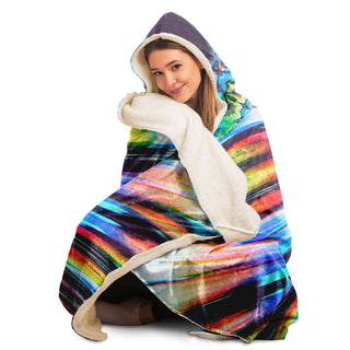 Entheogenic Encounter | Hooded Blanket | Makroverset