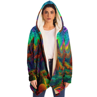 HIGH MOUNTAIN Microfleece Cloak | ACIDMATH AI