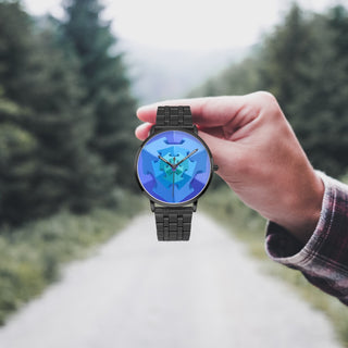 Escherbrot Triangle Steel Strap Quartz watch | Dylan Thomas Brooks