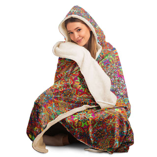 Mandala Hooded Blanket | Lachlan Wardlaw
