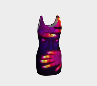 Cover Face Bodycon Dress | Phazed