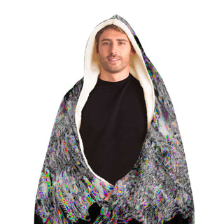 Overglitch_A | Hooded Blanket | Makroverset