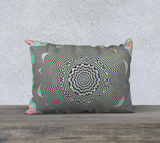 Primordial Glitch | 20" x 14" Pillow Case | Makroverset