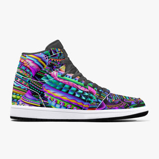DMT carousel | High-Top Leather Sneakers | Psypepper