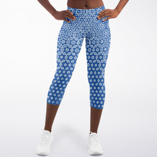 Hexblue | Capri Leggings | Psypepper
