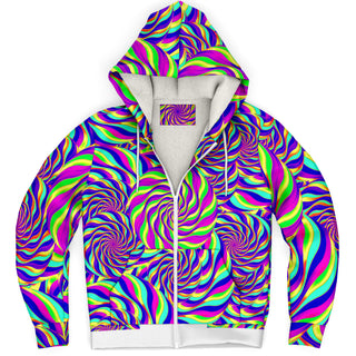 STARBURST Microfleece Ziphoodie | Art Design Works