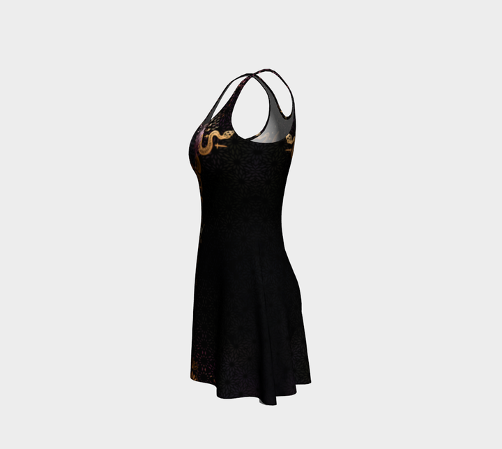 Seed of life || flare dress by Cosmic Shiva