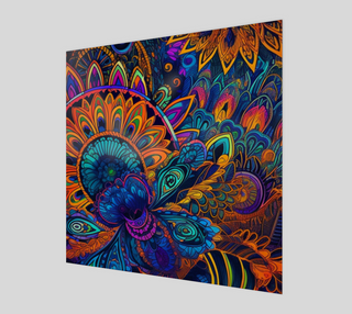 PSY 4 ART PRINT | ACIDMATH AI