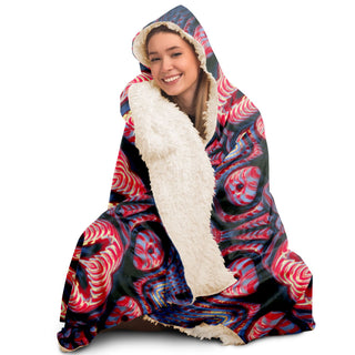 Jolly Visitors | Hooded Blanket | Makroverset