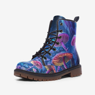 CRYSTAL SHROOMS Casual Leather Lightweight boots MT | ACIDMATH AI x CAMERON GRAY