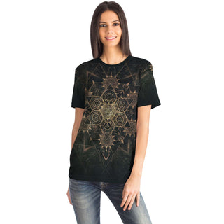 Elements of Sacred Geometry - Earth | Unisex T-Shirt | Mandalazed