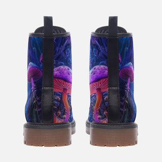 CRYSTAL SHROOMS Casual Leather Lightweight boots MT | ACIDMATH AI x CAMERON GRAY