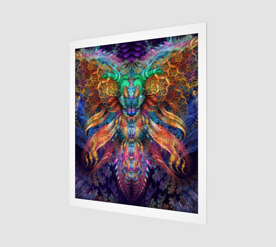 Fractal Hive Magus | Art Print | Fractalcraft