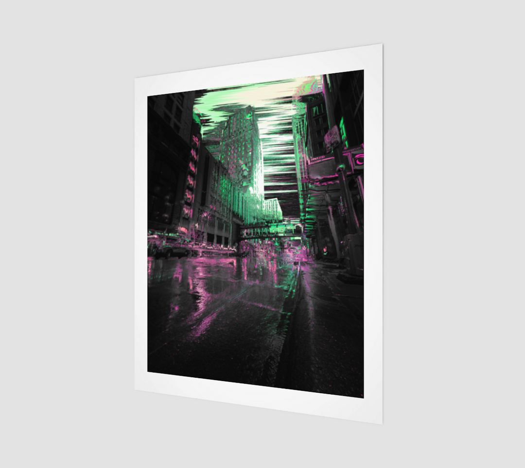 Gotham City | 16x20 Art Print | Hubert Solczynski