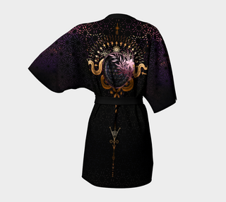 Seed of life || kimono robe by Cosmic Shiva