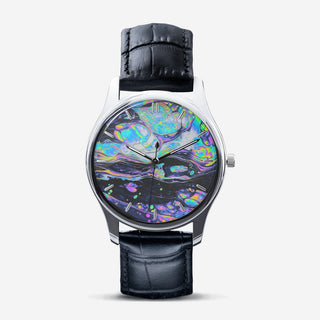 Glass in the Park | Black Quartz Watch | MalaVida