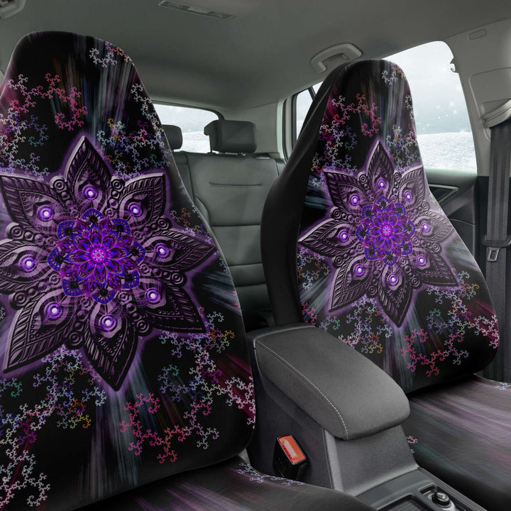 Lysergic Spiral Mandala | Car Seat Covers | James Fletcher