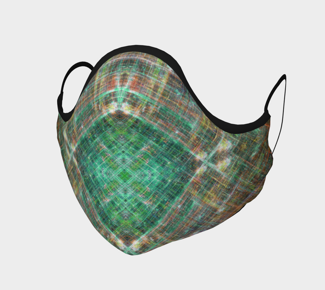 Earth Matrix Rainbow | Face Mask | Yantrart Design