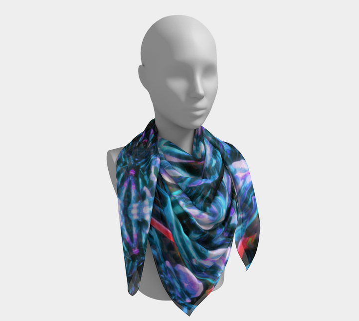 Ice Sentinels | Square Scarf | Makroverset