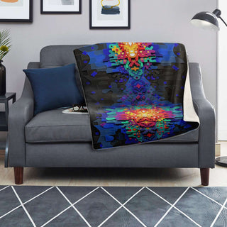 Deep Band Microfleece Blanket | TAS Visuals