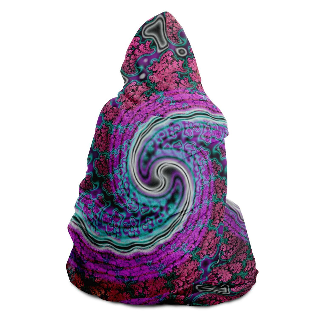 Psyreductive Spiral | Hooded Blanket | James Fletcher