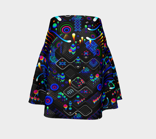 Steps Flare Skirt | TAS Visuals