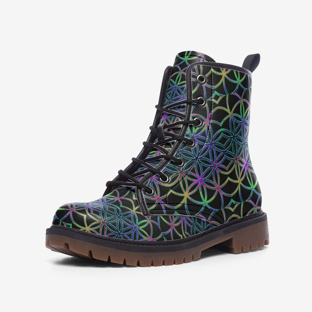 FLOWER OF LIFE | IMRAN | Casual Leather Lightweight boots MT