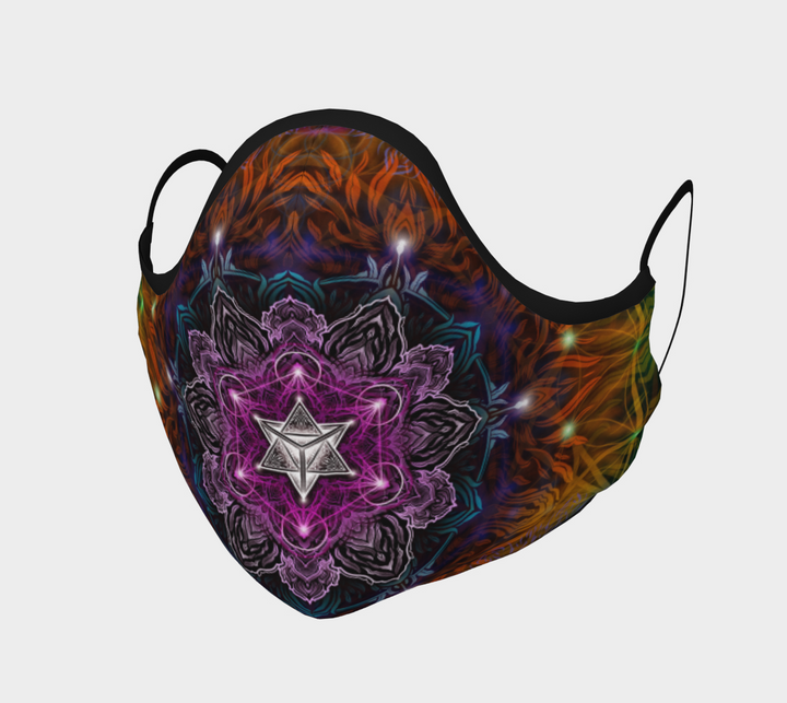 Geometric Colors | Face Mask | Yantrart Design