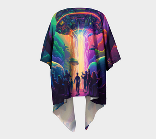 INDEPENDANCE DAY DRAPED KIMONO | ACIDMATH GUY