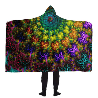 Great Cosmic Reef | Hooded Blanket | Makroverset