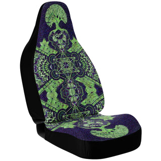 Geometric Purple | Seat Cover | Mil Et Une