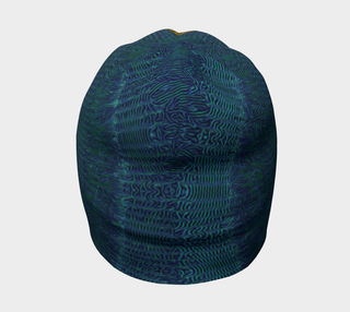 Geometric Gold Green | Beanie | Mil Et Une