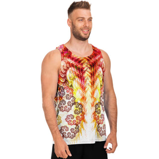 Blaze Flower | Unisex Tank Top | James Fletcher