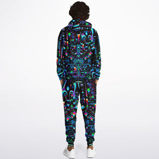 Mystic Move CYAN Fashion Hoodie and Joggers
