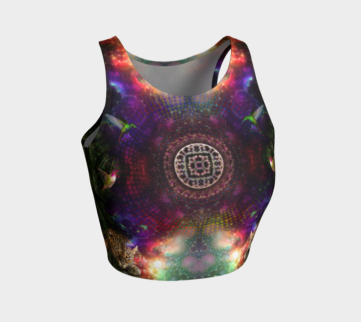 PACHAMAMA || Athletic Crop Top || by Cosmic Shiva