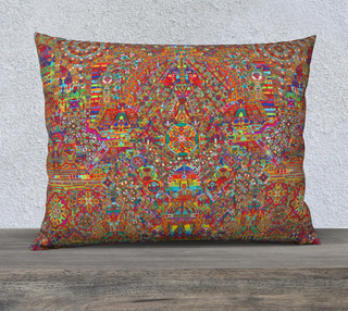 INFINITY MANDALA 26" x 20" Pillow Case | Lachlan Wardlaw