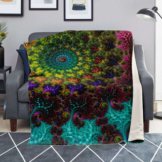 Great Cosmic Reef | Microfleece Blanket | Makroverset