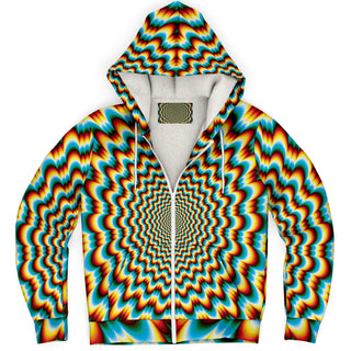 RIPPLES MICEROFLEECE HOODIE | ROB MACK