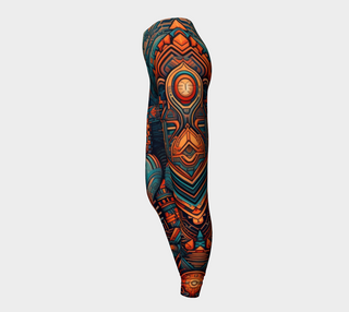 ORGANCE CHAKRA LEGGINGS | ACIDMATH AI