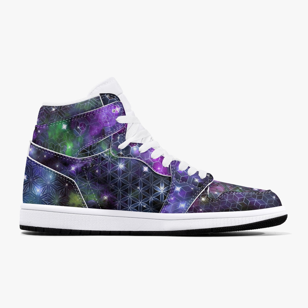 Galaxy 1 | High-Top Leather Sneakers | Psypepper