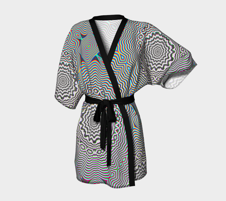 Primordial Glitch | Kimono Robe | Makroverset