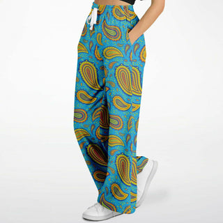 Paisley Fashion Flare Joggers | PSYPEPPER