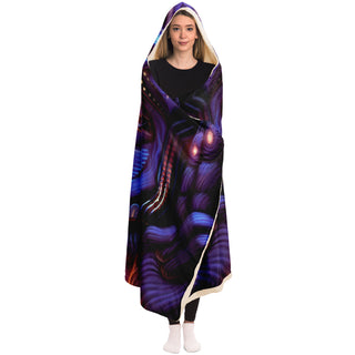 Psilocyborg | Hooded Blanket | Trent Kuhn