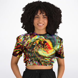 Dragon Peak | Fashion Cropped Sweatshirt | Makroverset