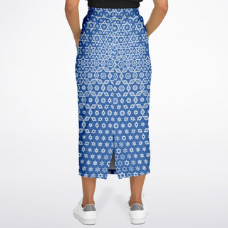 Hexblue | Long Pocket Skirt | Psypepper