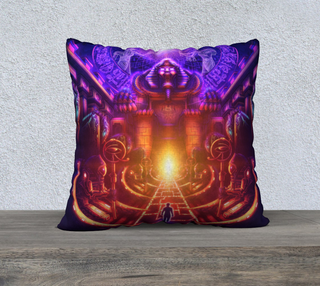 THE SOURCE 22" x 22" PILLOW CASE | SALVIA DROID