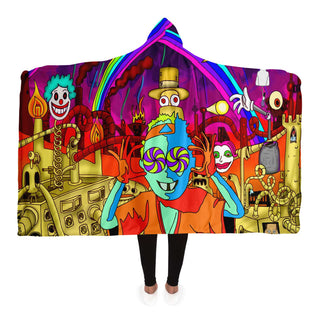 Super Jail Hooded Blanket | Miko Art
