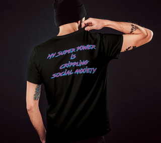 SOCIAL ANXIETY SUPER POWER | UNISEX TEE | IMRAN