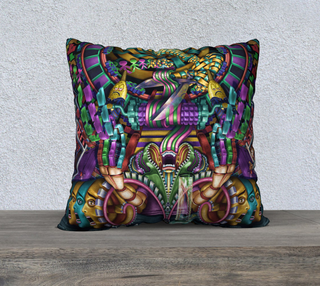 EXIST 22" x 22" PILLOW CASE | SALVIA DROID