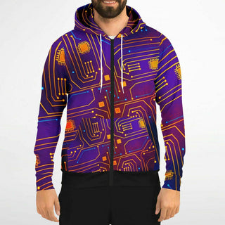 Psy Circuit 2 |  Unisex Zipper Hoodie |  Magusz